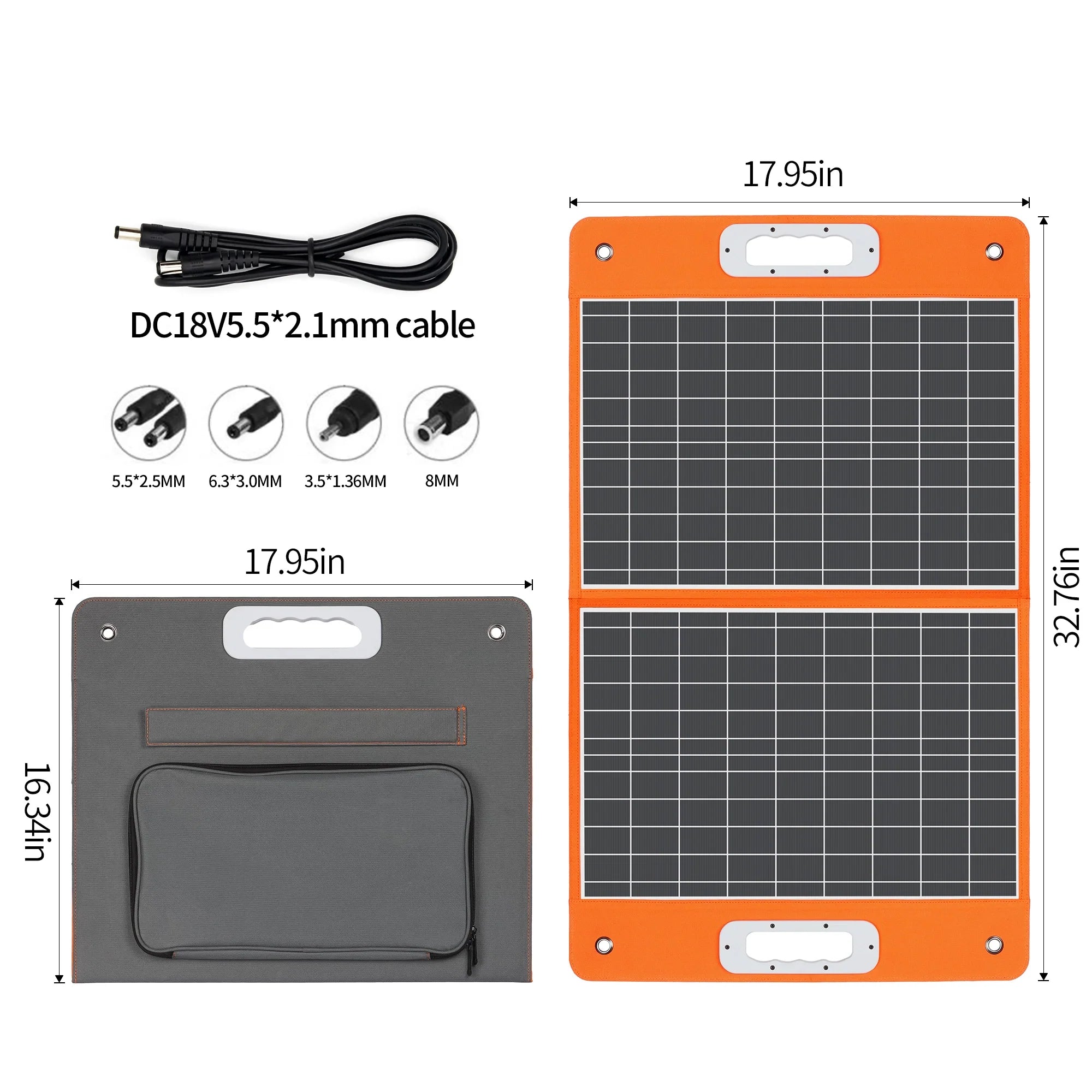 320W Portable Power Station; Flashfish 292Wh 80000mAh Solar Generator Backup Power With LASHFISH 18V/60W Foldable Solar Panel