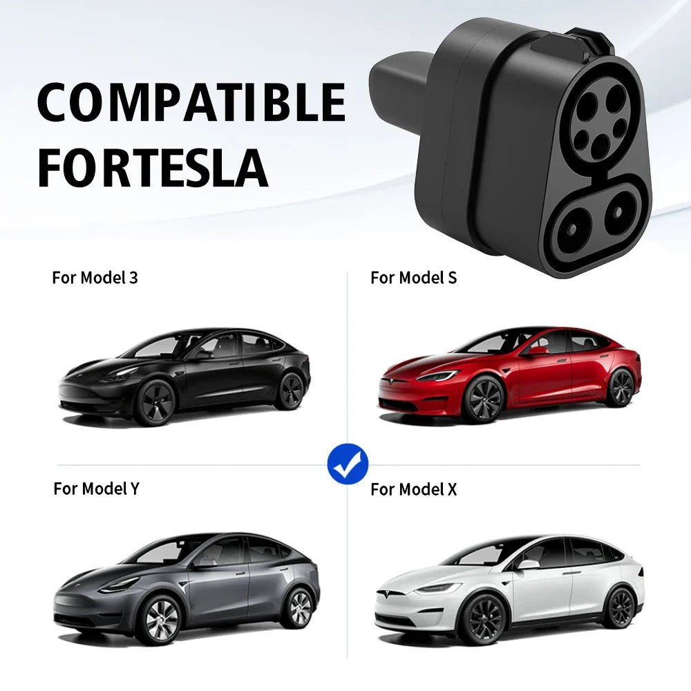 LONLINK CCS1 to Tesla Ev charger Adapter 250A 1000V Electric Vehicle DcCharging station ccs1 To Teslaconvertor dc combo 1