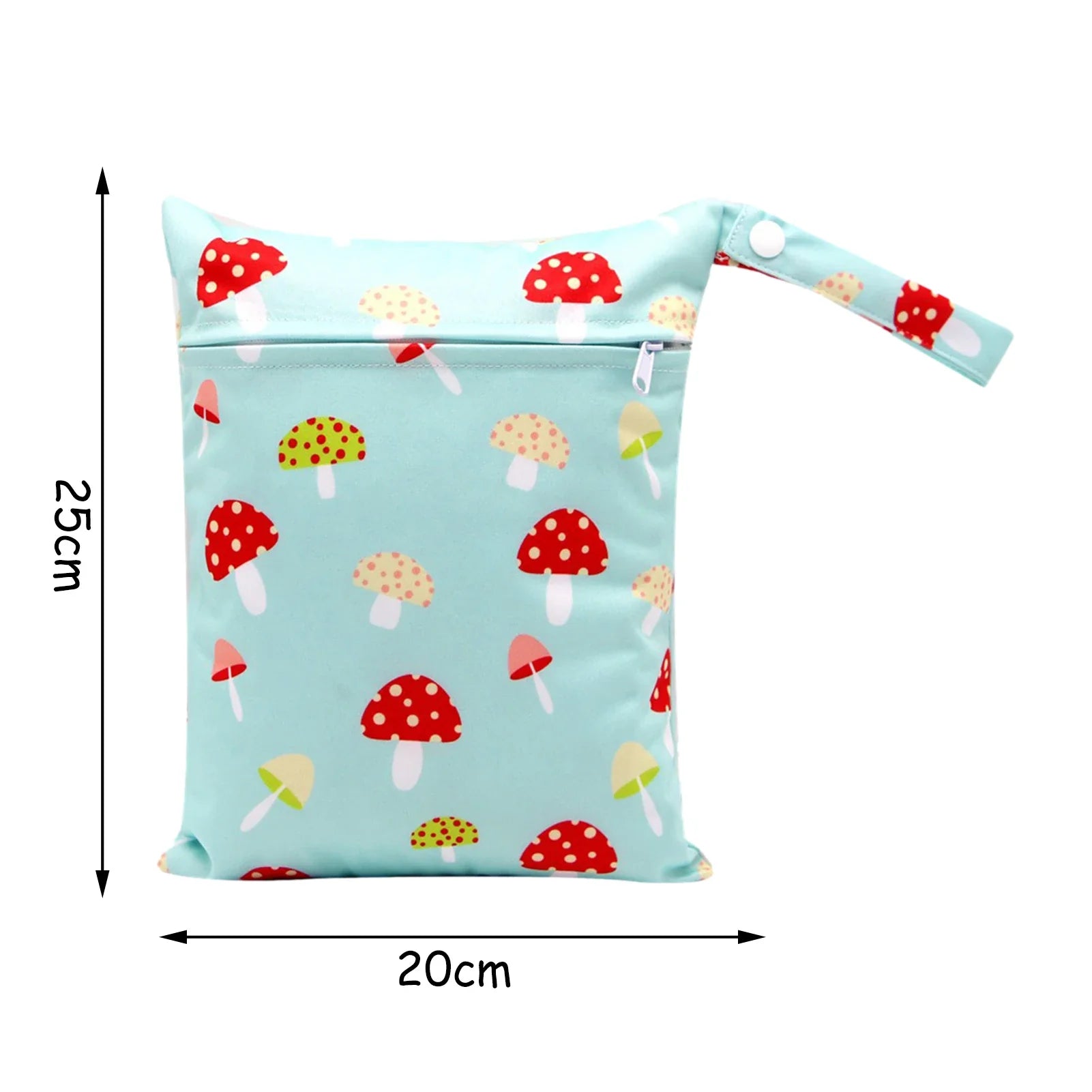 Multifunctional Baby Diaper Organizer Reusable Waterproof Fashion Prints Wet/Dry Bag Mummy Storage Bag Travel Nappy Bag