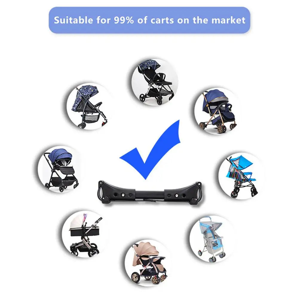 3Pcs/set Twins Strollers Connector Baby Yoya Baby Stroller Accessories Pram Joint Linker Accessory