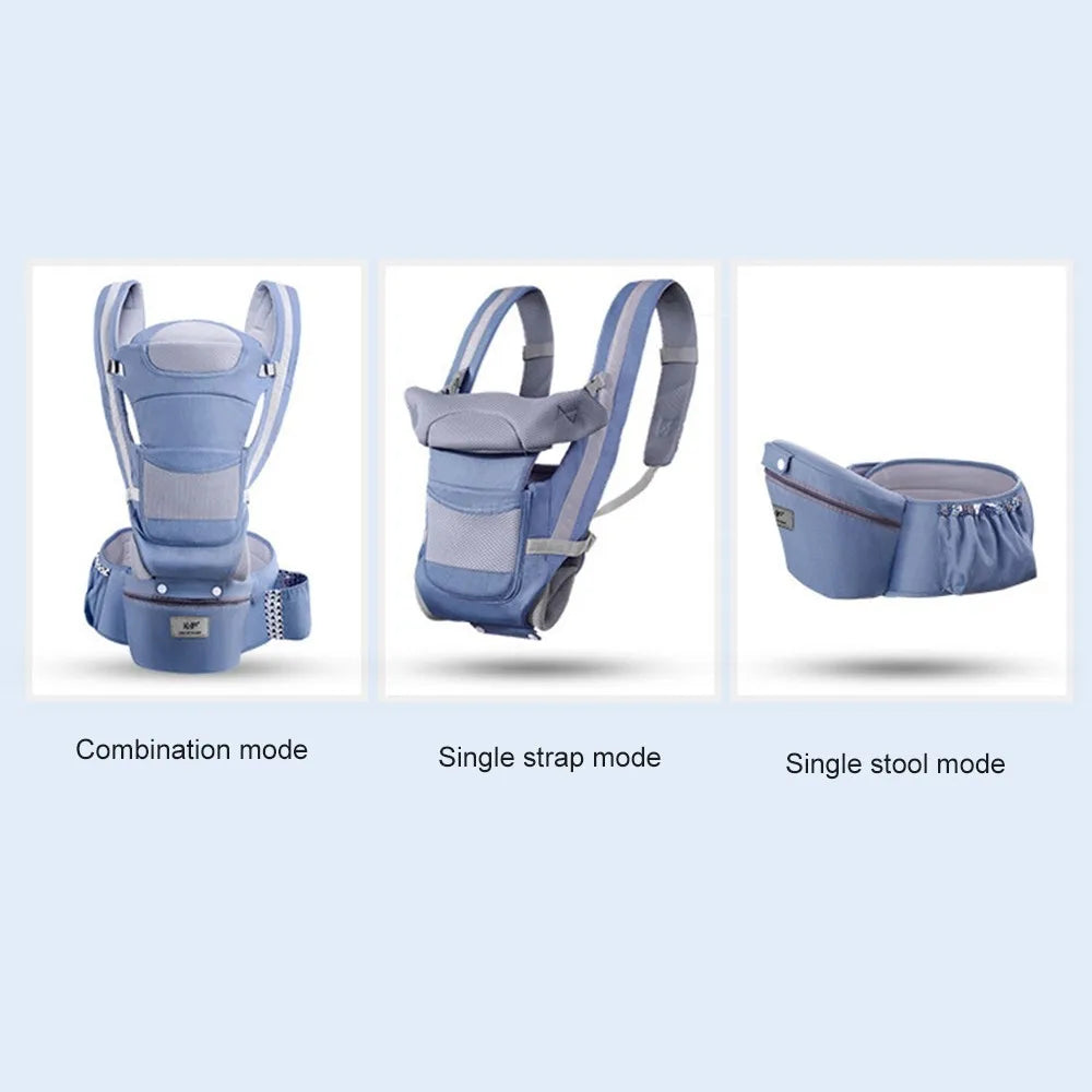 Ergonomic Baby Carrier Backpack Infant Baby Hipseat Carrier Front Facing Ergonomic Kangaroo Baby Wrap Sling Travel Backpack