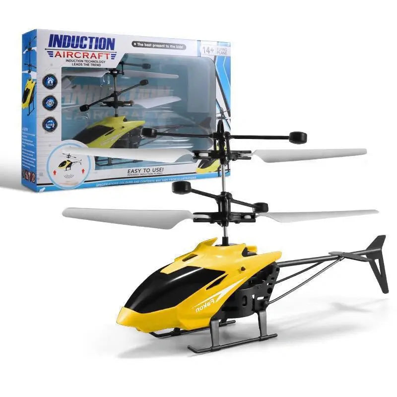 Mini Drone Flying Helicopter Infrared Induction Drone Kids Toys Aircraft Remote Control Toy Boy Gift Practical Jokes Toys