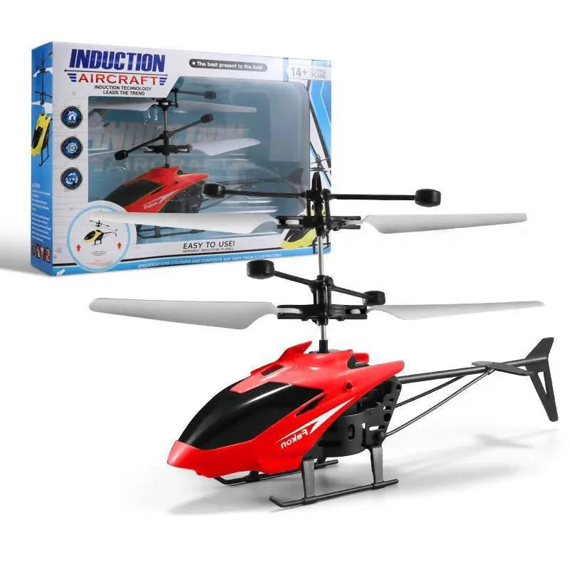 Mini Drone Flying Helicopter Infrared Induction Drone Kids Toys Aircraft Remote Control Toy Boy Gift Practical Jokes Toys