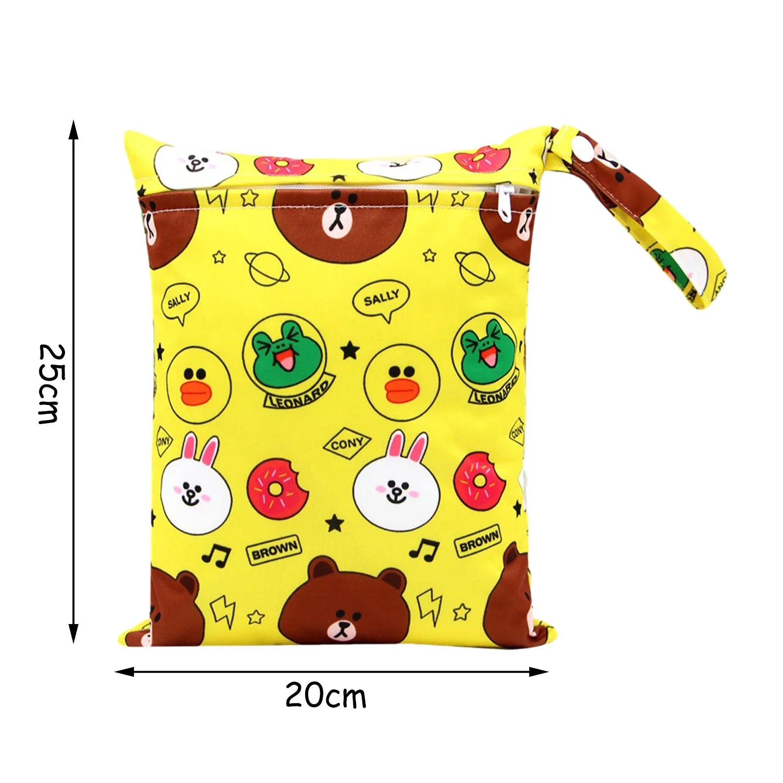 Multifunctional Baby Diaper Organizer Reusable Waterproof Fashion Prints Wet/Dry Bag Mummy Storage Bag Travel Nappy Bag