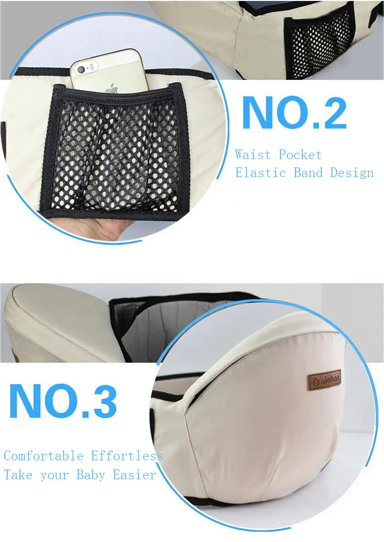 Baby Carrier Waist Stool Walkers Baby Sling Hold Waist Belt Backpack Hipseat Belt Kids Adjustable Infant Hip Seat