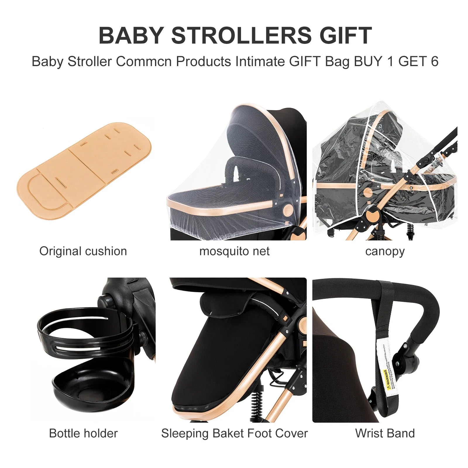 Lightweight Baby Stroller baby stroller 2 in 1 Stroller for baby car Comfort Baby Stroller 2 in 1 for newborn baby Free Shipping