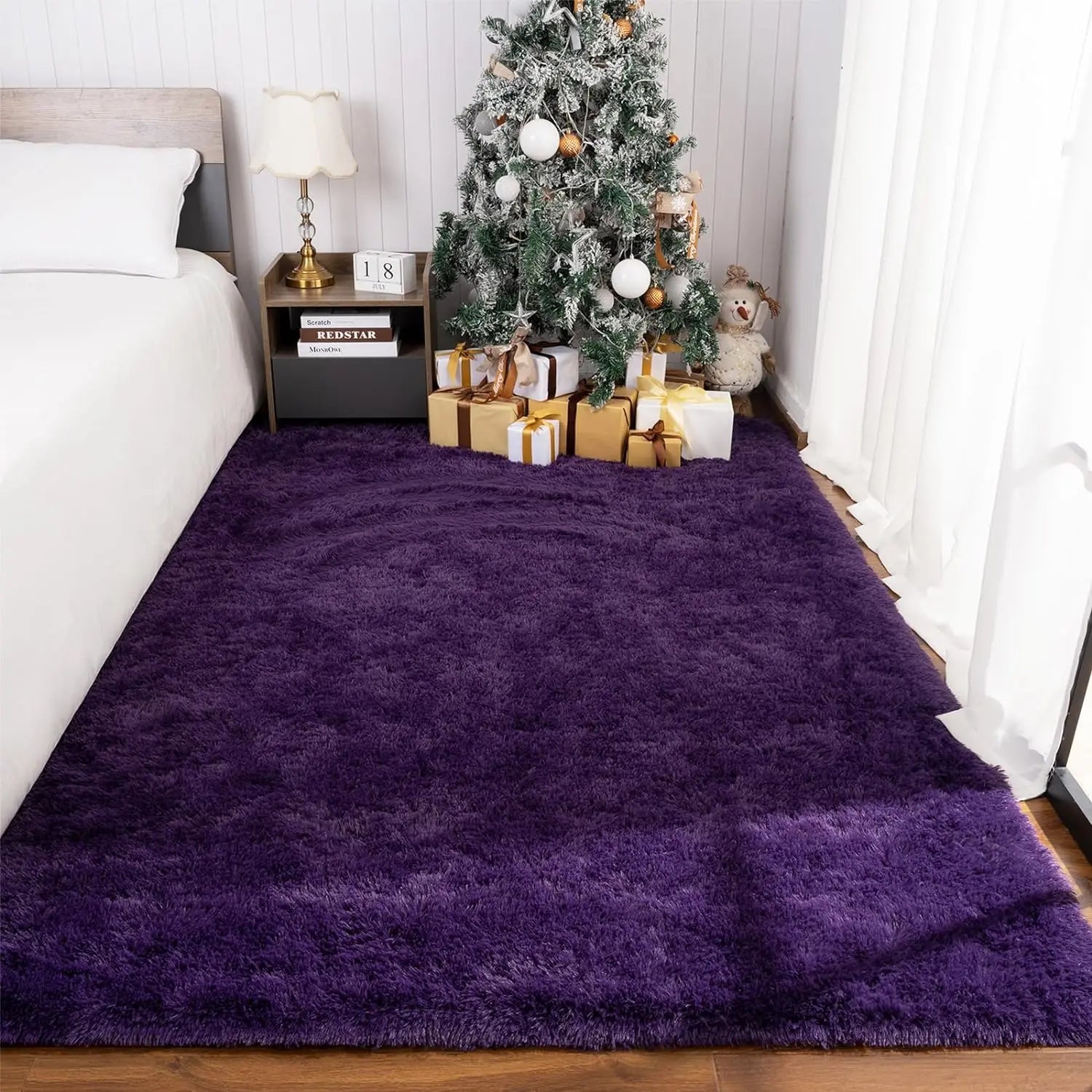 Noahas Fluffy Rugs for Bedroom Fuzzy Area Rugs for Living Room Soft Kids Carpet Non Slip Rugs for Hardwood Floors Room Decor