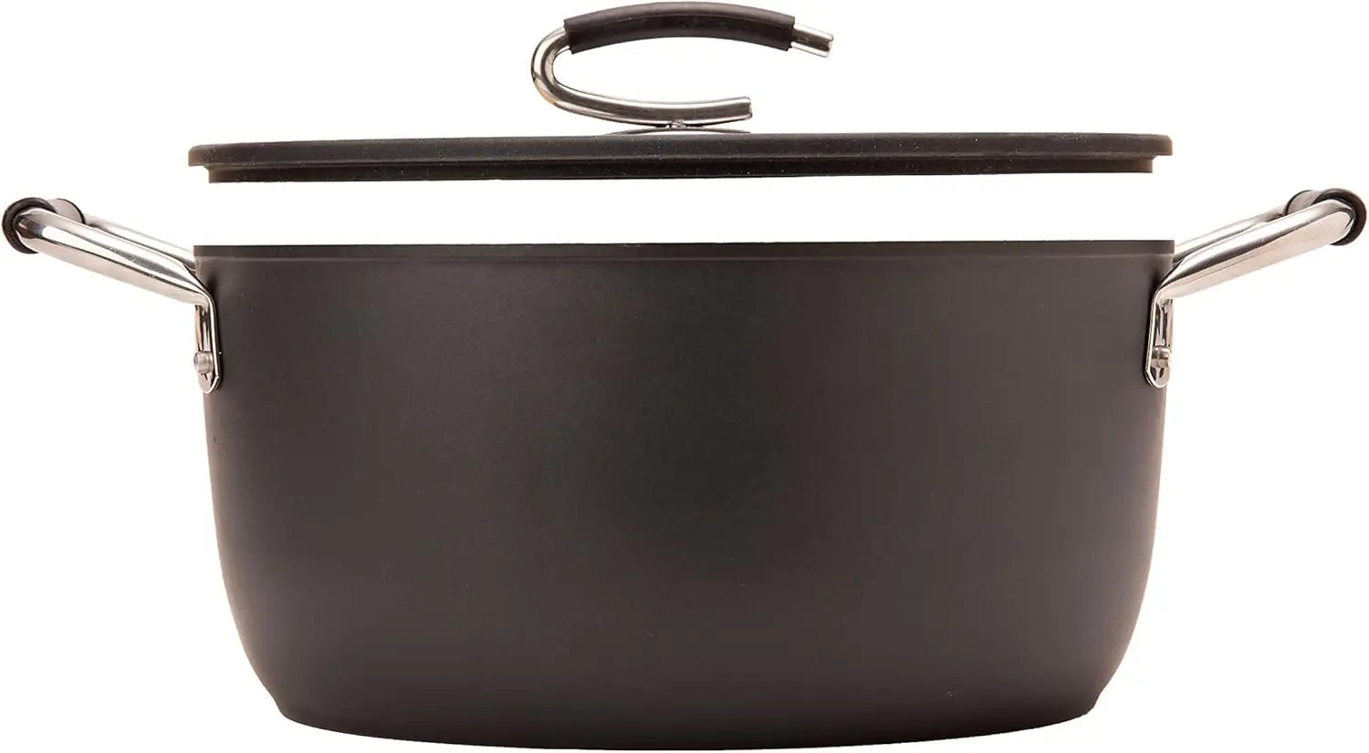 Quart Nonstick Dutch Oven w/Lid | Made in Italy | Proprietary nontoxic ceramic coating