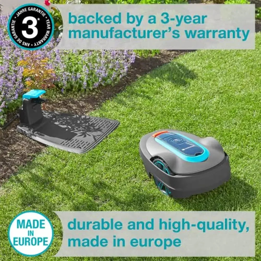 Robotic Lawn Mower Intelligent Navigation Quiet Cutting Safe Boundary Control All-Weather Resilience DIY Setup Battery Powered