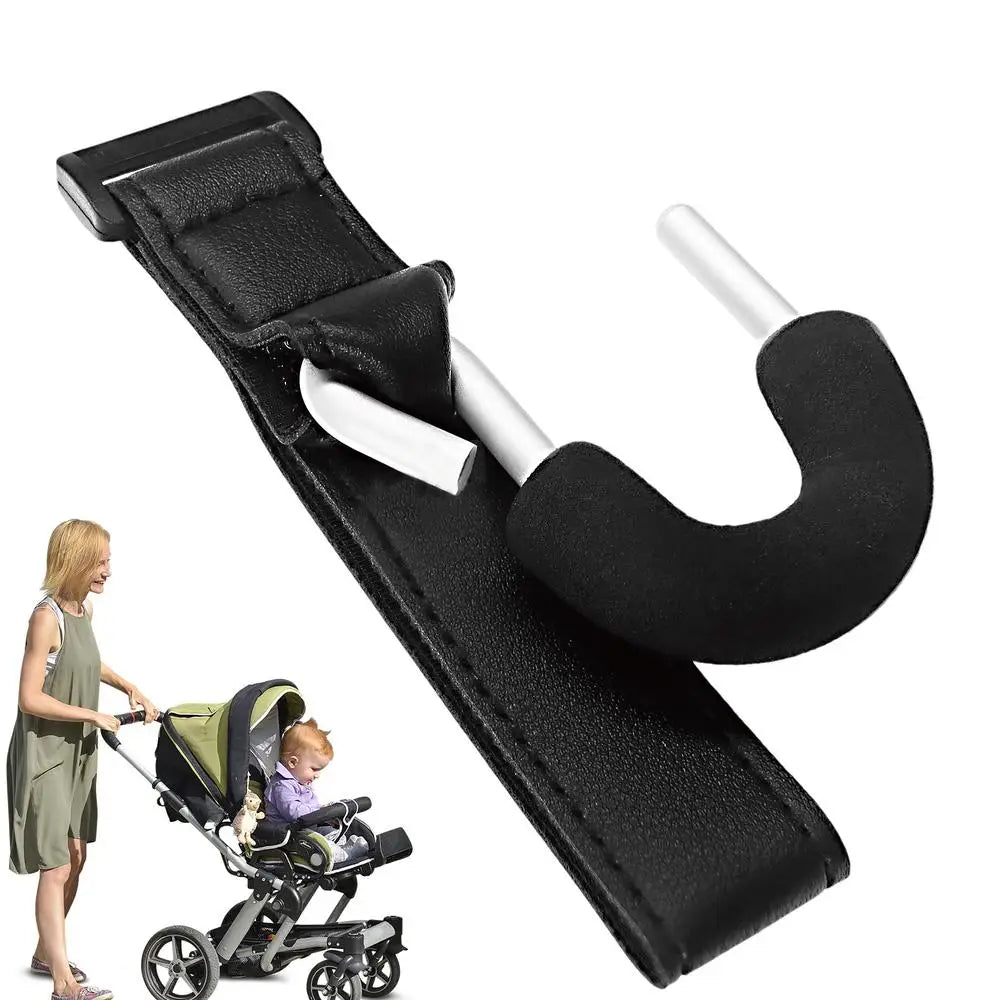 Stroller Hanger Heavy Duty Stroller Hooks Multipurpose Stroller Straps Stroller Accessories For Jogging Walking Shopping Fits