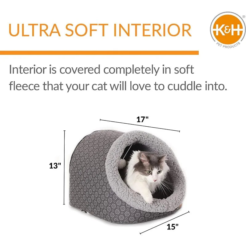 Pet Products Thermo-Pet Cave Heated Cat Bed