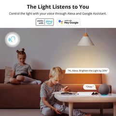 SONOFF Smart Light Bulb A19 A60 E26 E27 Dimmable Lamp WiFi ESP32 Smart Home Work With Alexa Google Home Yandex Alice Smartthings