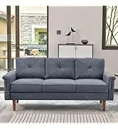 Modern Minimalist 104" L-Shape Couch with Chaise,Modular Sectional Sofa with Cloud Deep Seat, Convertible Upholstered Couches