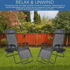 Zero Gravity Lounge Chairs Outdoor Adjustable Reclining Patio Chair Steel Mesh Folding Recliner