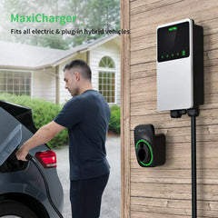 Autel MaxiCharger Home Electric Vehicle (EV) Charger, Up to 50 Amp, 240V, Level 2, WiFi and Bluetooth Enabled, EVSE, Hardwired