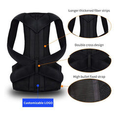 Humpback Posture Correction Belt For Men And Women Back Shoulder Posture Corrector Preventing Spine Pain Belt Back Support