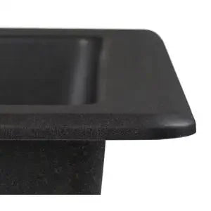 Kraus Quarza Kitchen Sink | 33-Inch 60/40 Bowls | Black Granite | KGD-442 model