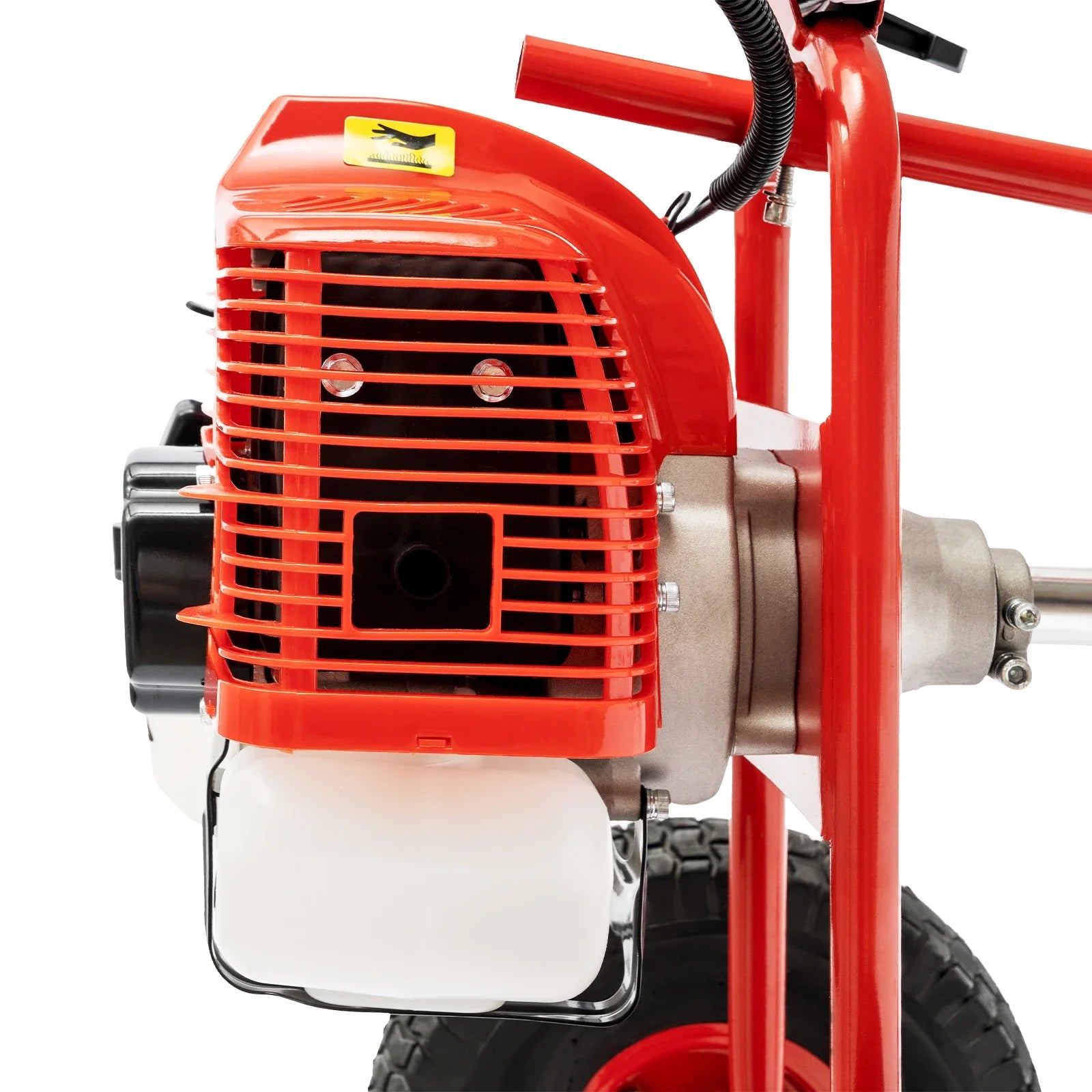 1.25KW Manual Floor Effortless Sweeper Leaf Blower Rustproof for Clean Dirt Leaves and Snow