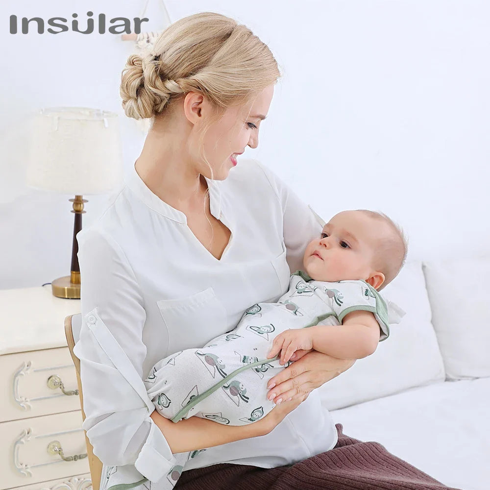 Insular Newborn Baby Swaddle Wrap Infant Cotton Bedding Blanket For Baby Care