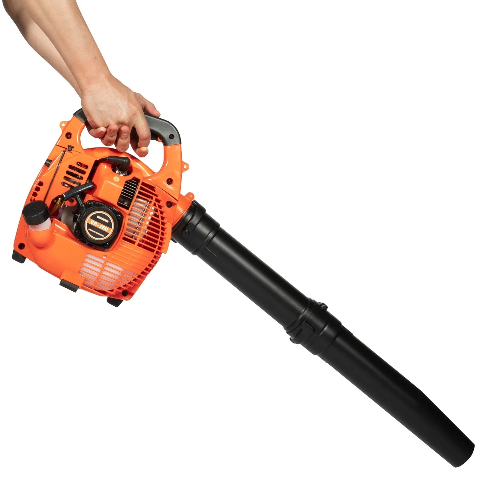 2-Stroke Handheld Leaf Blower, 25.4cc Gasoline Grass Sweeper Handheld Petrol Blower Powerful Clearing Blower