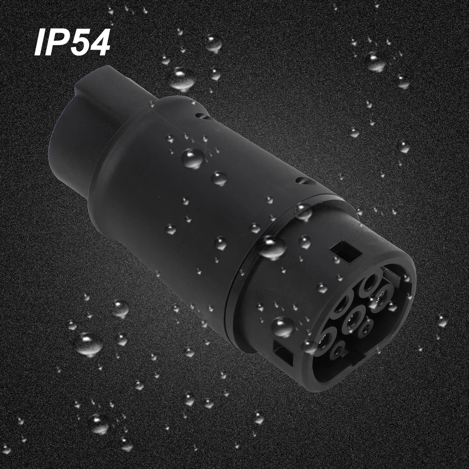 EV Charger Connector Electric Vehicles Charging Adapter Type 1 to Type 2 IP54 Protection 16A/32A 240V Universal