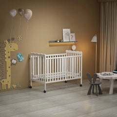 Convertible Crib in White, Converts to Toddler Bed & Daybed, Fits Standard Full-Size Crib Mattress, Non-Toxic Finish