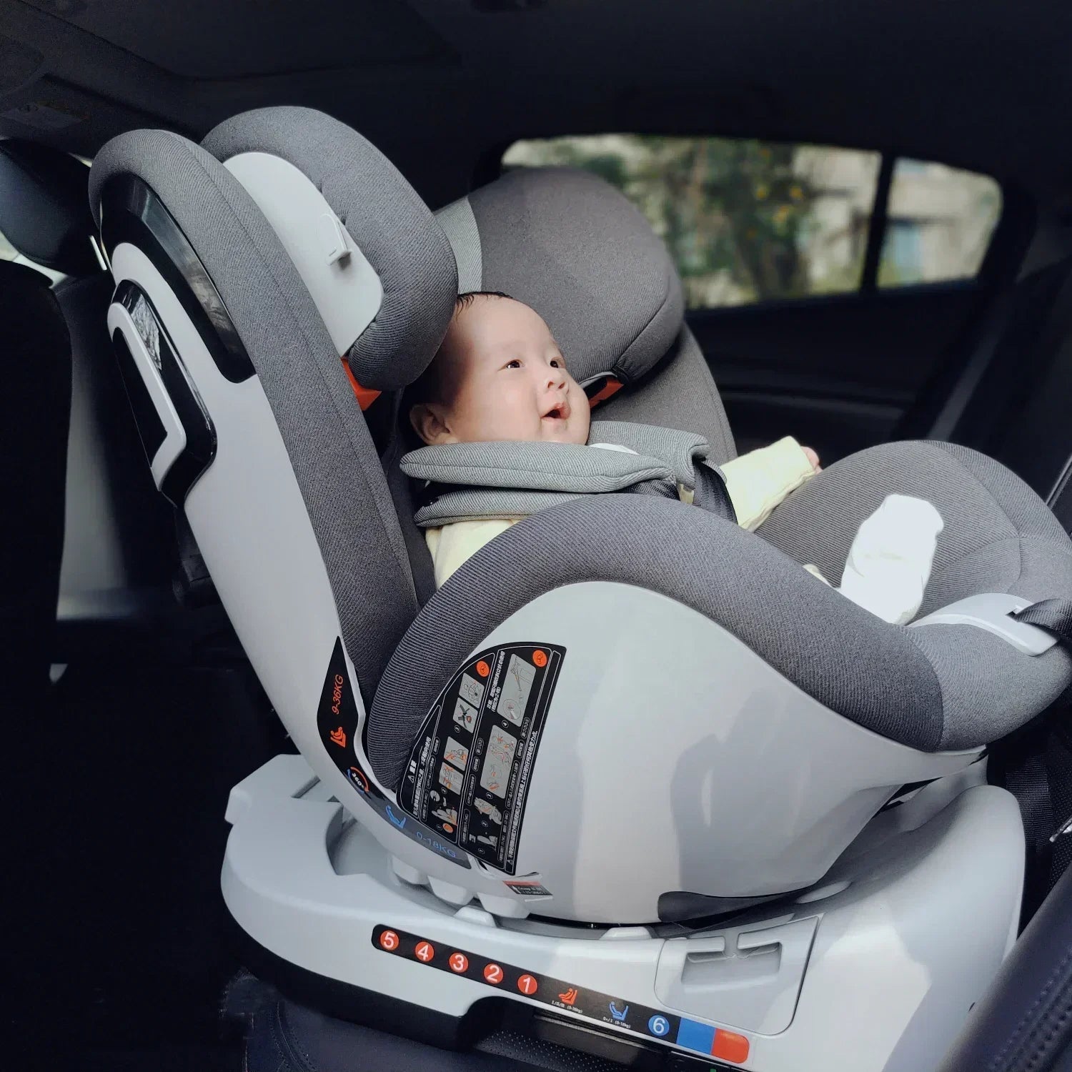 3 In 1 Baby Seat, Infant Seats Children Car Seat Cover Universal Adjustable Safety Racing Bucket Car Booster