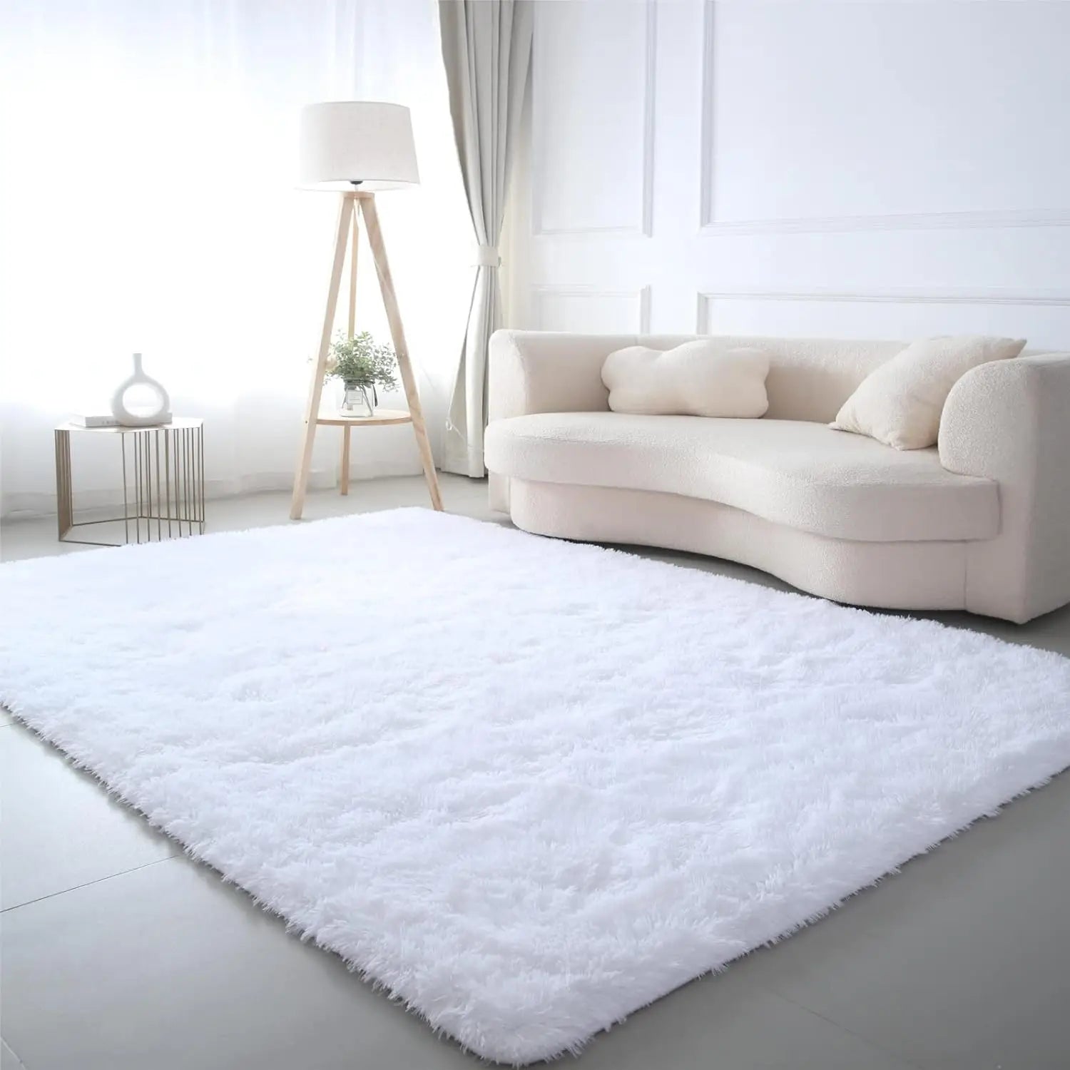 Noahas Fluffy Rugs for Bedroom Fuzzy Area Rugs for Living Room Soft Kids Carpet Non Slip Rugs for Hardwood Floors Room Decor