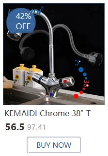 KEMAIDI Matte Black Rainfall Shower Faucet Set Single Lever Bathtub Shower Mixer Faucet & Storage Shelf  Shower Mixer Water Tap