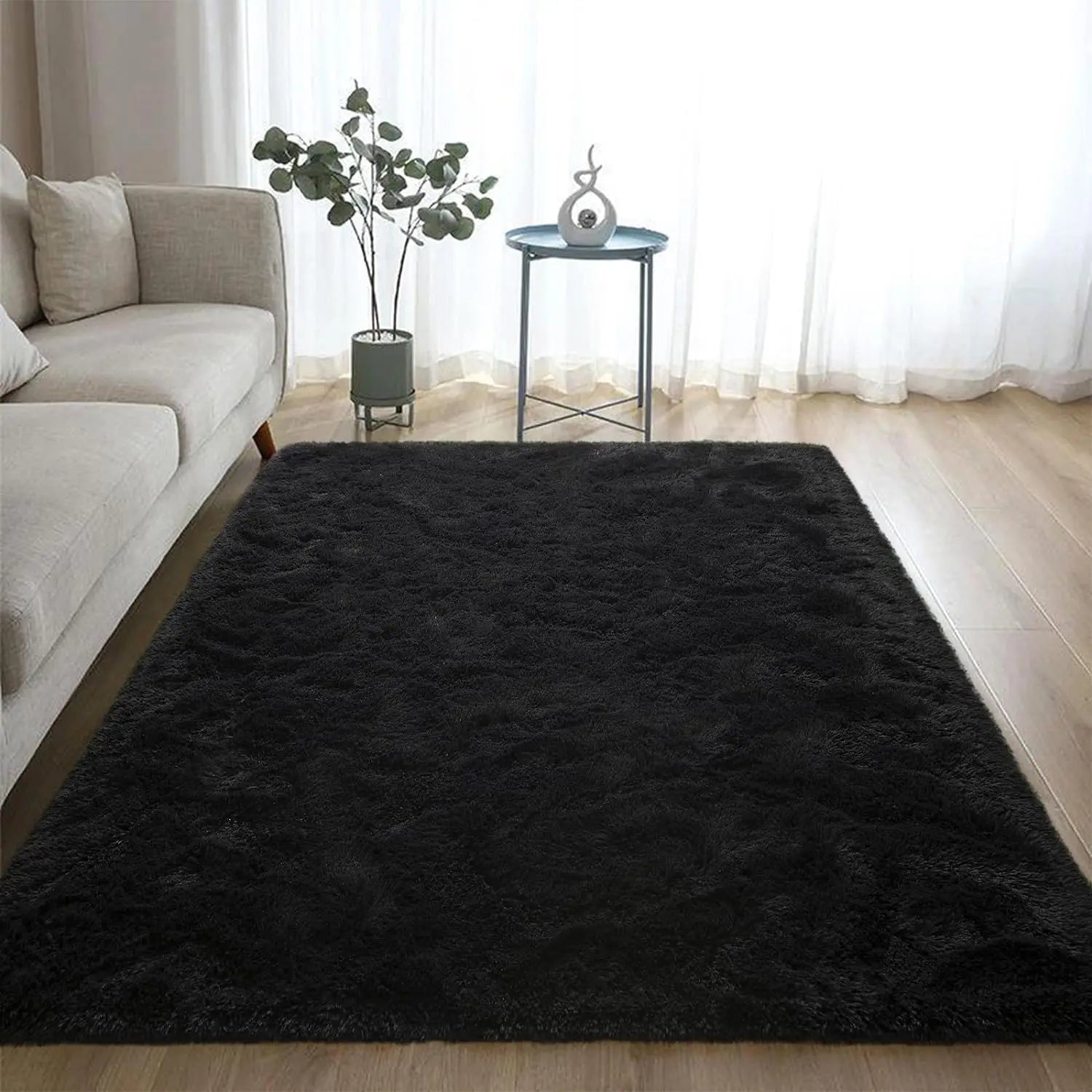 Noahas Fluffy Rugs for Bedroom Fuzzy Area Rugs for Living Room Soft Kids Carpet Non Slip Rugs for Hardwood Floors Room Decor