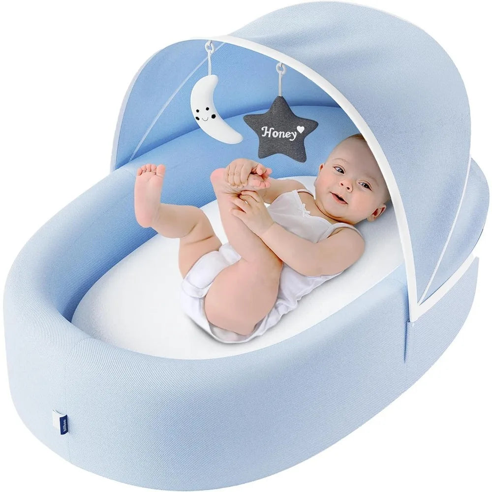 Premium Baby Lounger for Newborn, Infant and Toddler - Baby Nest Lounger