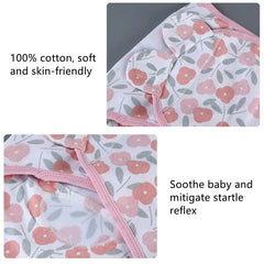 Baby Swaddle Blanket Newborn Infant Adjustable Swaddling Sleep Sack for Boy Girl