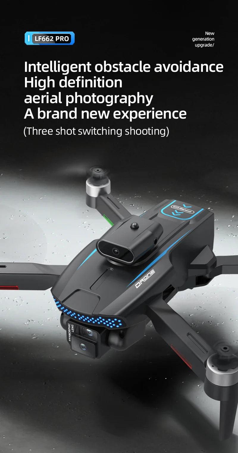 New Drone 5G Wifi Professional Camera Brushless 360° Obstacle Avoidance Optical Flow RC Foldable Quadcopter Toys Gifts