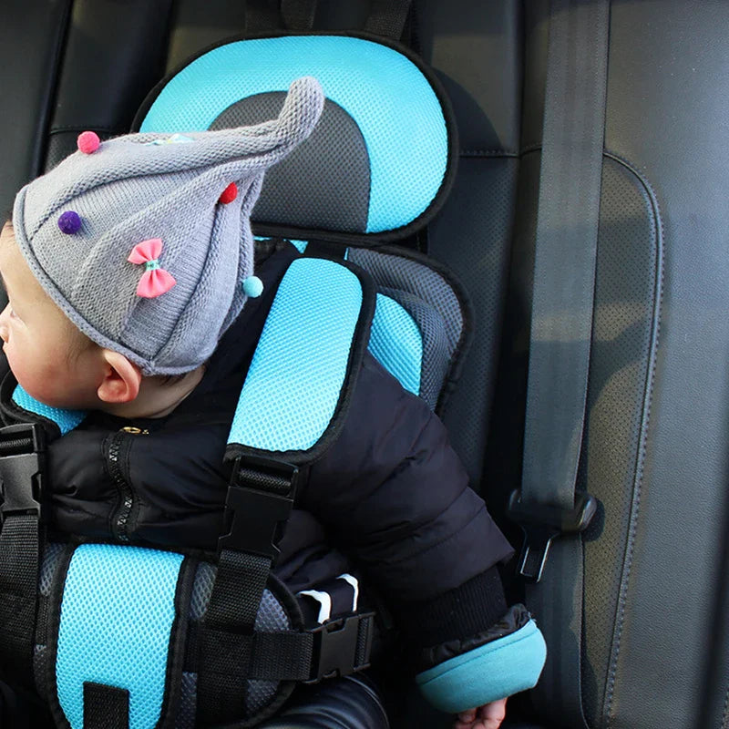 Child Safety Seat Mat for 6 Months To 12 Years Old Breathable Chairs Mats Baby Car Seat Cushion Adjustable Stroller Seat Pad