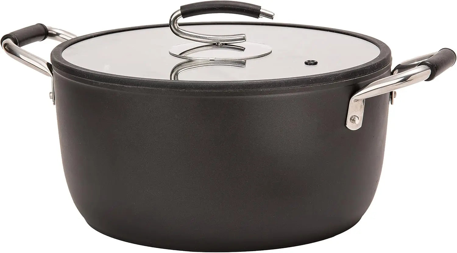 Quart Nonstick Dutch Oven w/Lid | Made in Italy | Proprietary nontoxic ceramic coating