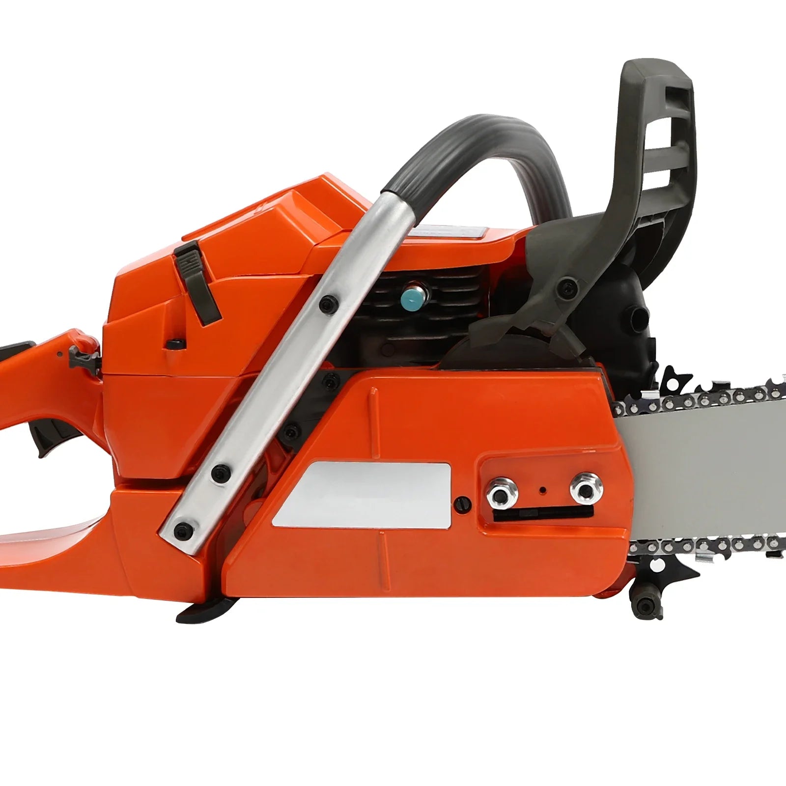 Gasoline Power Chain Saws 24 inch Guide Bar 2 Cycle 65/72cc Gas Chainsaw Farm Garden Cutting Wood Crankcase Hand Pull Start