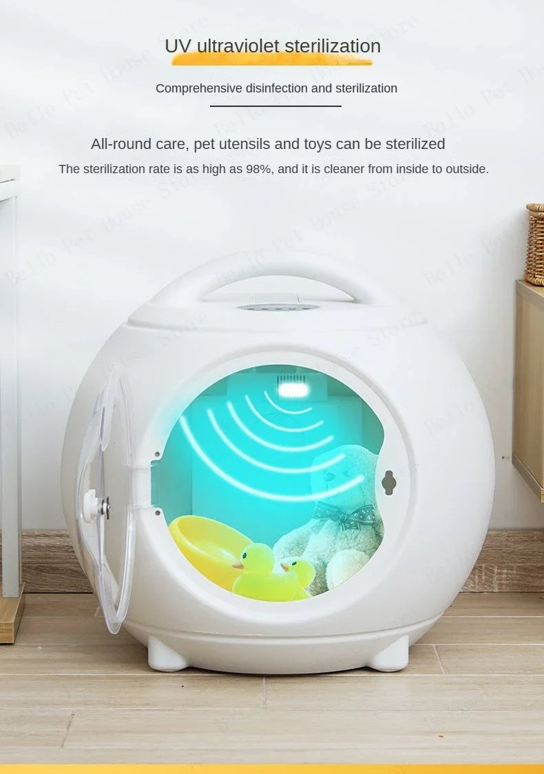 Pet Smart Drying Box Household Fully Automatic Cat Dryer Silent Small Dog Hair Dryer Pet Dry Room Hair Dryer for Cats and Dogs