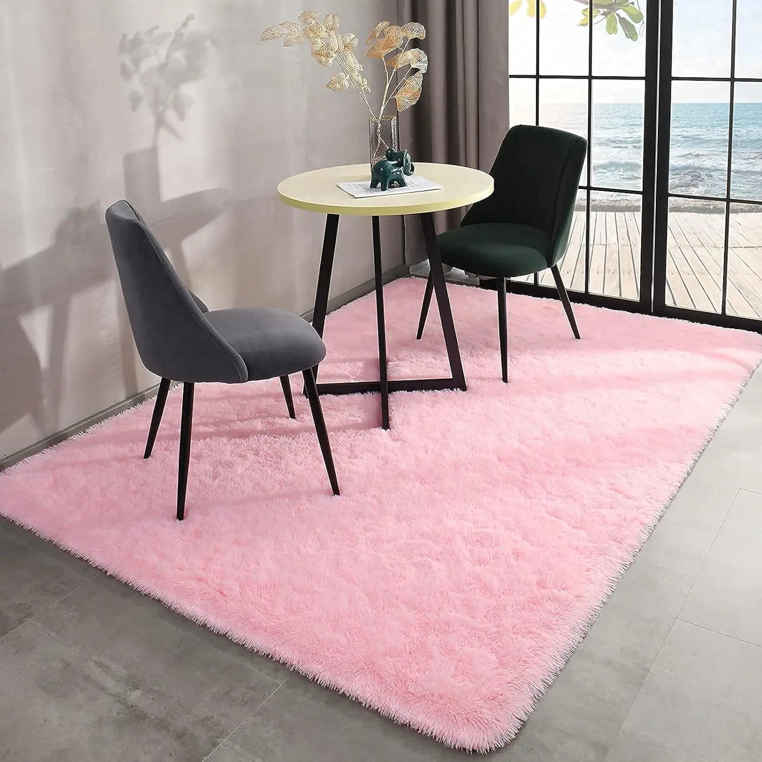 Noahas Fluffy Rugs for Bedroom Fuzzy Area Rugs for Living Room Soft Kids Carpet Non Slip Rugs for Hardwood Floors Room Decor