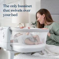 Swivel Sleeper 3.0, Baby Bassinet, Grey