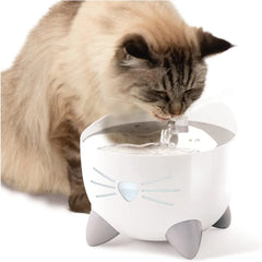 Smart Water Fountain – Automatic Cat Drinking Fountain With UV-C Clarifier Light and App Automatic Feeder of Cats Food Dispenser