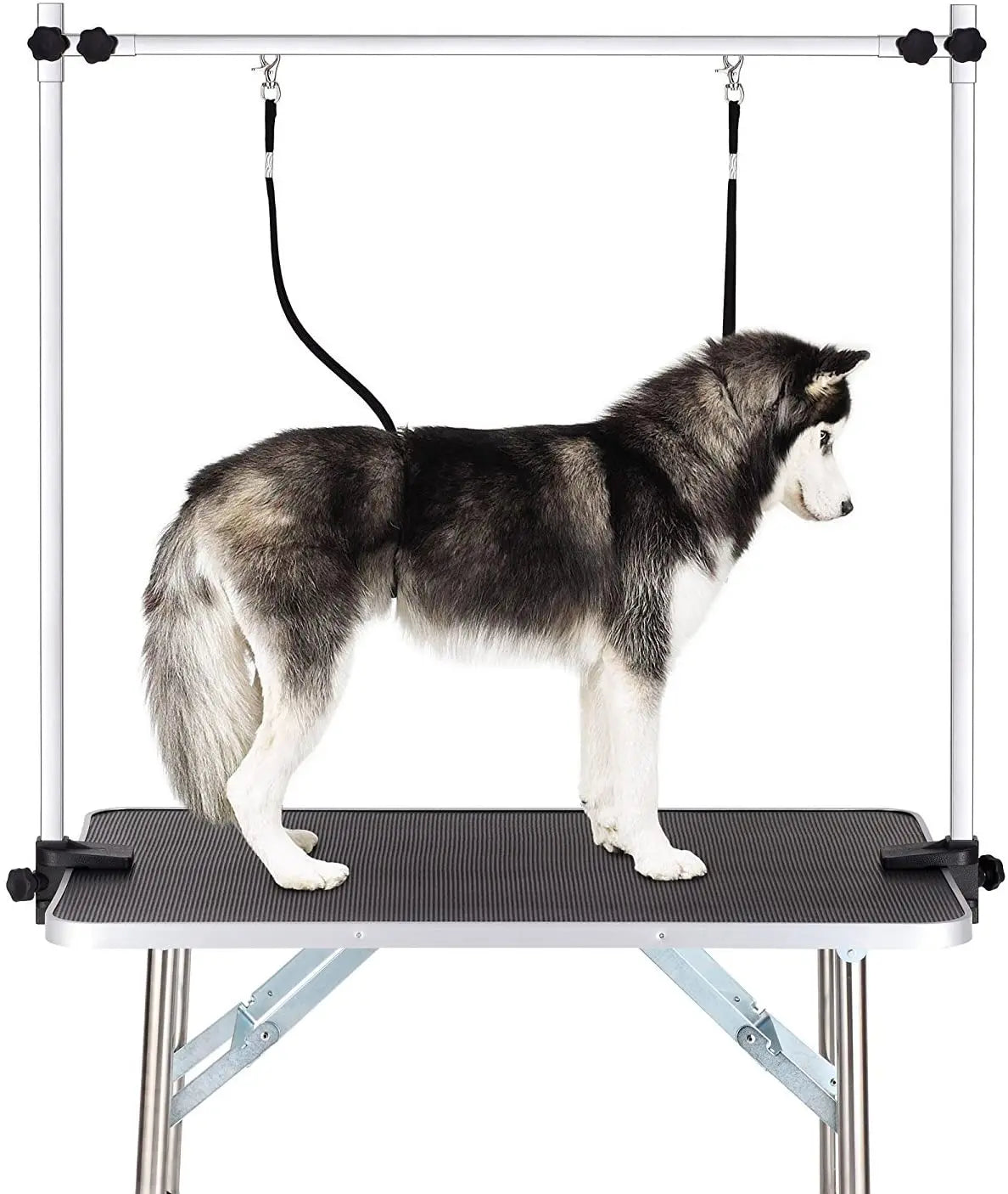 36"/46" Professional Dog Pet Grooming Table Adjustable Heavy Duty Portable w/Arm & Noose & Mesh Tray