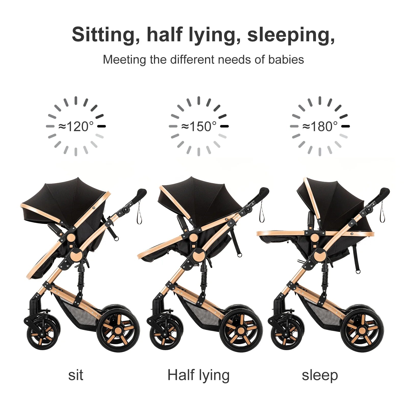 Lightweight Baby Stroller baby stroller 2 in 1 Stroller for baby car Comfort Baby Stroller 2 in 1 for newborn baby Free Shipping