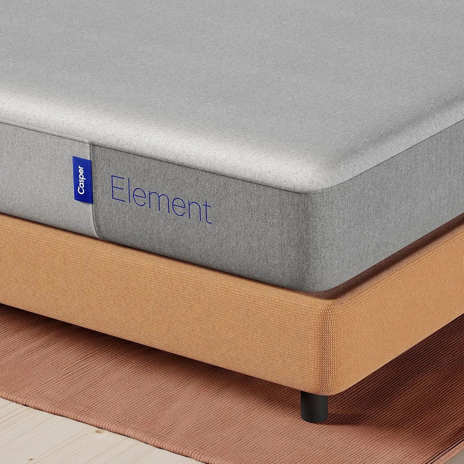 Casper Sleep Element, Queen Medium Firm Mattress - Memory Foam + Support - 100-Night Trial - CertiPUR-US Mattress, Grey