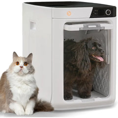 Smart Premium Large 96L Capacity Pet Dryer Box (CP-1000) for Cats, Dogs Hair. Fast, Safe, Electric Automatic Efficient