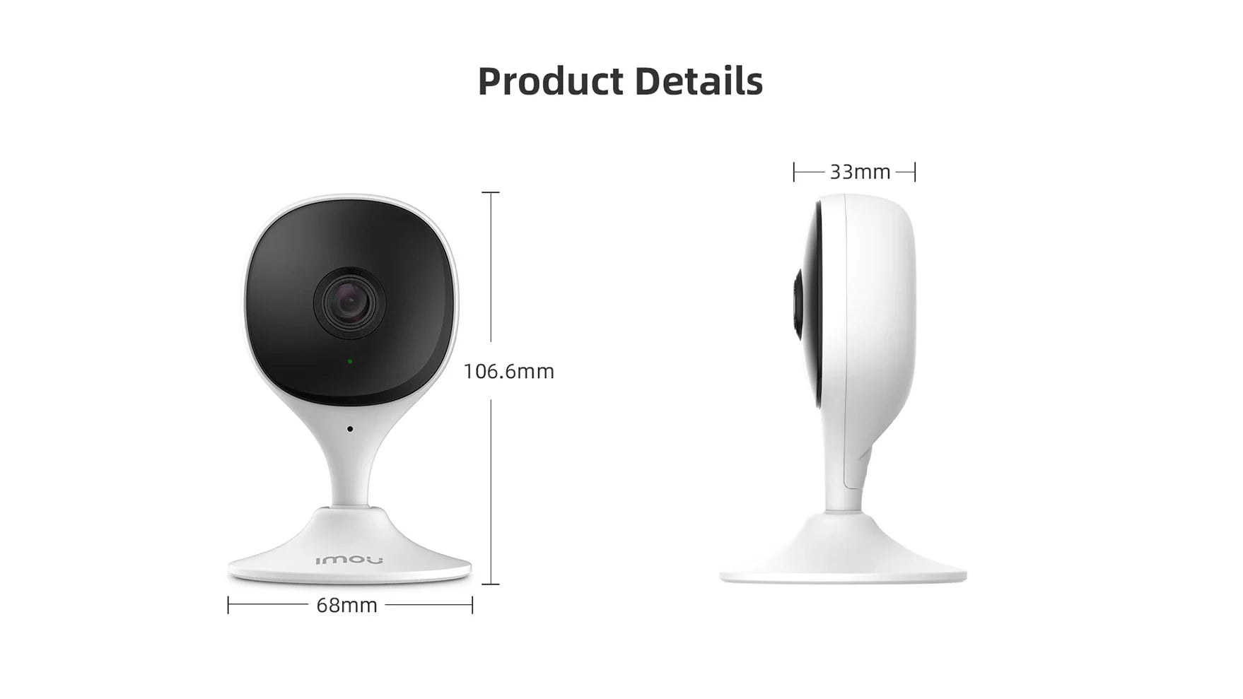 4PCS IMOU Indoor Security Camera Baby Monitor Wi-Fi IP Security Surveillance Smart System with Night Vision Baby Camera