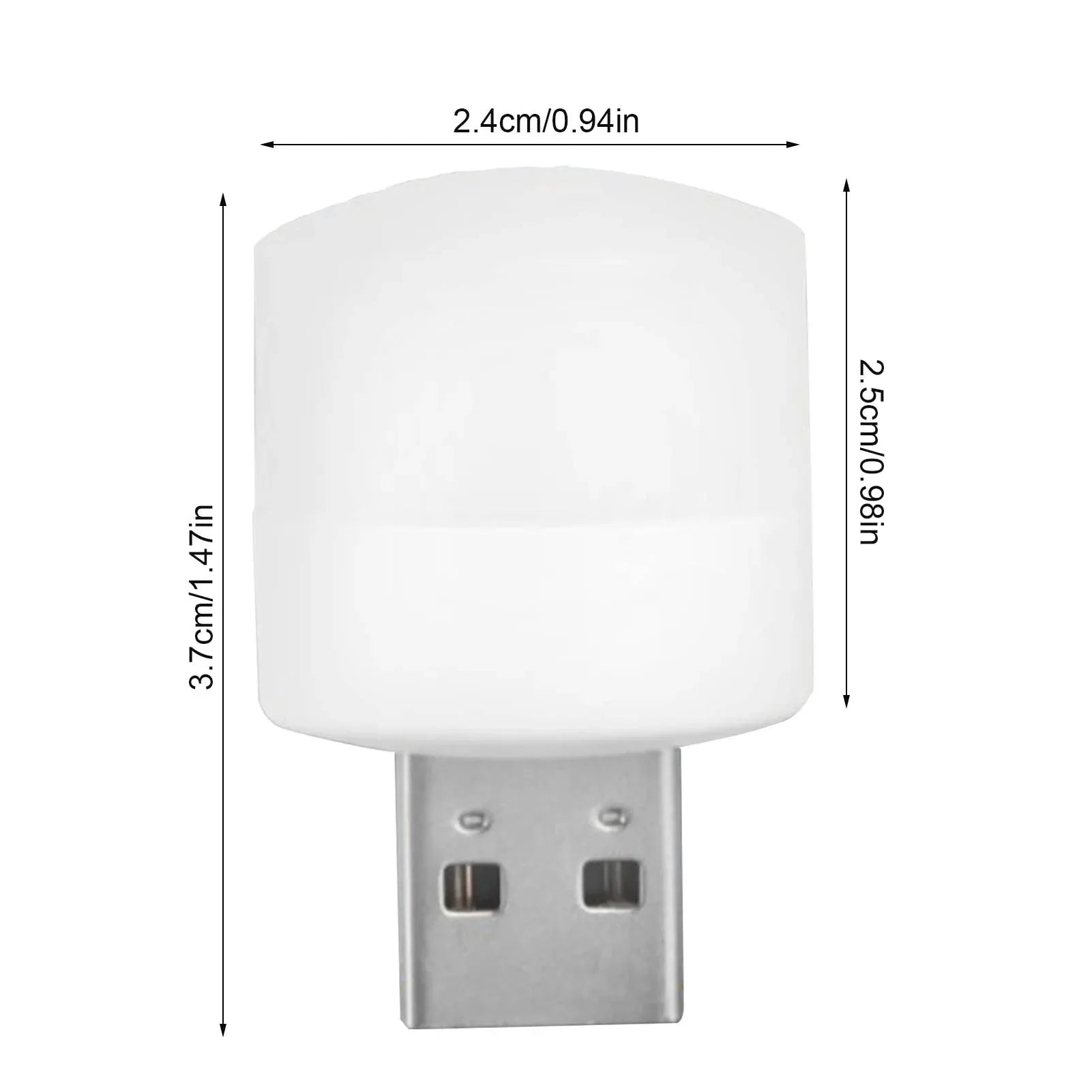 USB Night Light Portable Plug Mini LED Lamp 5V Desk Lamp Eye Protection Reading Light For Power Bank PC Laptop Notebook