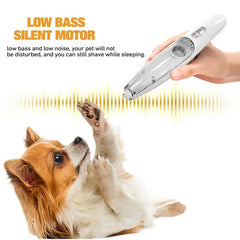 Low Noise Dog Hair Clipper For Paw Fur Grooming Vacuum Pet Hair Cutting Machine Trimmer Shaver For Dog Cats Eyes Ears Face new