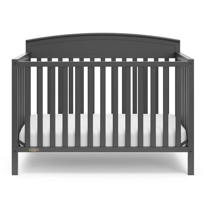 Benton 5-in-1 Convertible Crib – GREENGUARD Gold Certified,Converts from Baby Crib to Toddler Bed,Daybed and Full-Size Bed