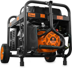 DF475T Dual Fuel 120V/240V Portable Generator with Electric Start Transfer Switch Ready, 4750-Watt, CARB Compliant