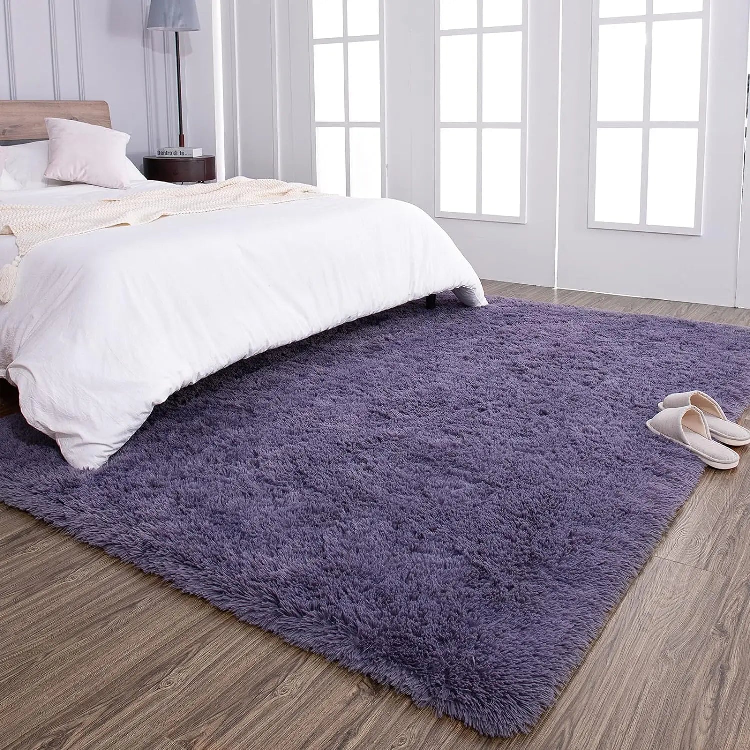 Noahas Fluffy Rugs for Bedroom Fuzzy Area Rugs for Living Room Soft Kids Carpet Non Slip Rugs for Hardwood Floors Room Decor